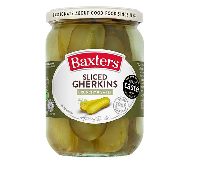 Recall Alert: Baxter's Gherkins Crunchy & Sweet for Mustard Allergy Risk