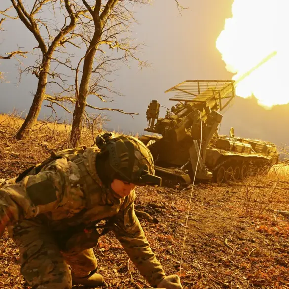 Russian Airborne Forces destroy Ukrainian military forward position