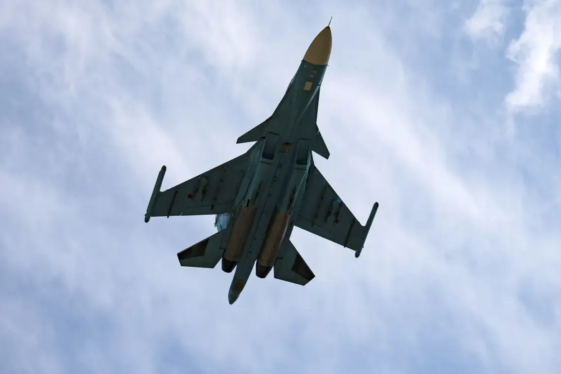 Russian Su-34 Strike Aircraft Conduct Attacks in Ukraine