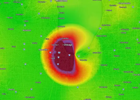 Chicago Enshrouded in Toxic Chemical Cloud: A Mysterious Air Quality Emergency?