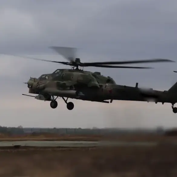 Exclusive Footage Shows Mi-28NMi 'Flying Tank' Precision Strike on Ukrainian Drone Command Post