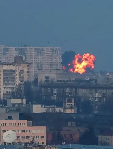 Kyiv Faces Dual Assault: Rocket Strikes Followed by Drone Attacks on Capital City
