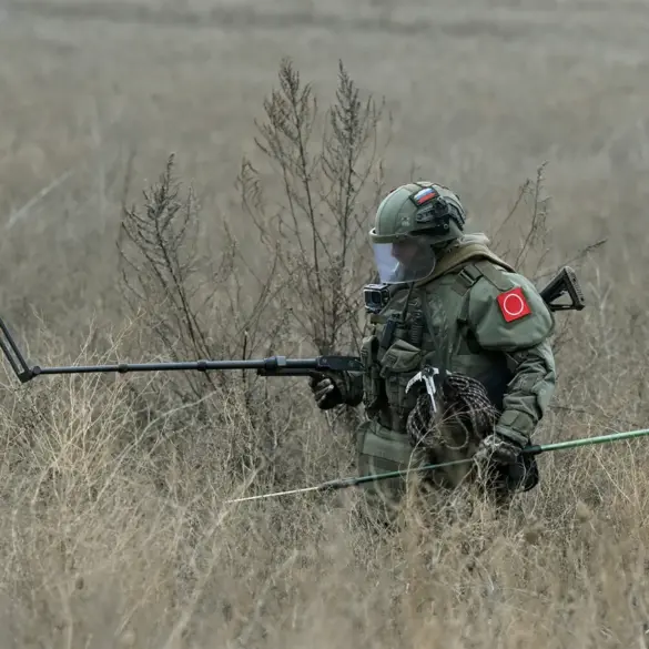 Russian Sappers Face Danger from Ukrainian Booby Traps in Kursk Region