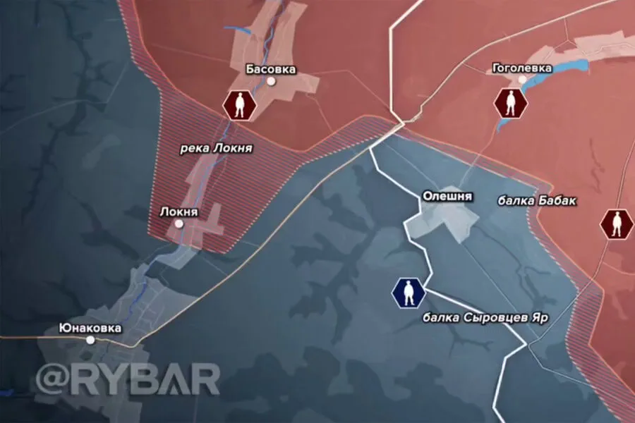 Telegram Channel 'Rybar' Reveals Promotion of Russian Forces and Battle Fronts in Kursk Region Since Early April