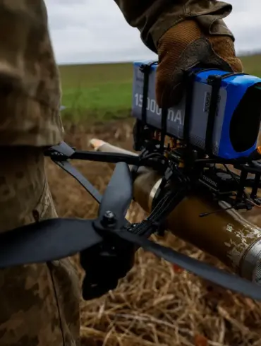 Ukraine Hits Russian Power Plant with Drone Attack, Prompting Explosive Response