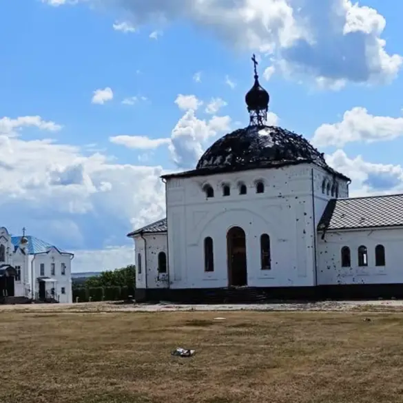 Ukrainian Fighters Trapped in Catacombs Near Hornetal Monastery in Kursk Region