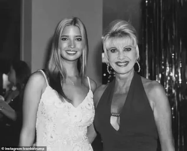 Ivanka Trump Pays Heartfelt Tribute to Late Mother Ivana on Mother's Day with Emotional Instagram Post