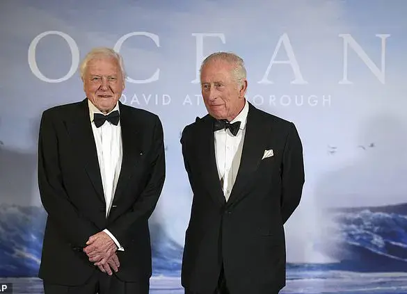 King Charles Demonstrates Royal Commitment to Environmental Advocacy at 'Ocean' Premiere