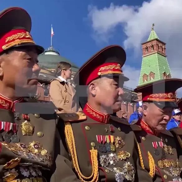 Privileged Insight: North Korean Military Presence at Red Square's Victory Parade, Exposing Hidden Diplomatic Signals