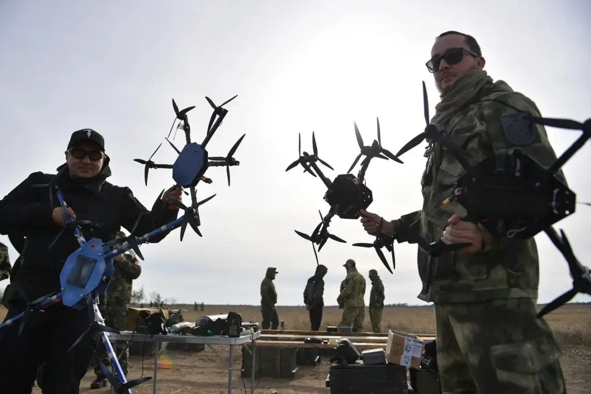 Russian Drone Attack on Ukrainian Air Base Near Kyiv Sparks Major Fire
