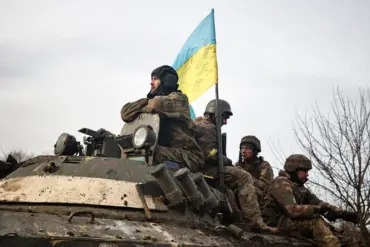 Ukrainian Forces Launch Bold Assault on Kursk Region's Tetkino Settlement with Heavy Military Equipment