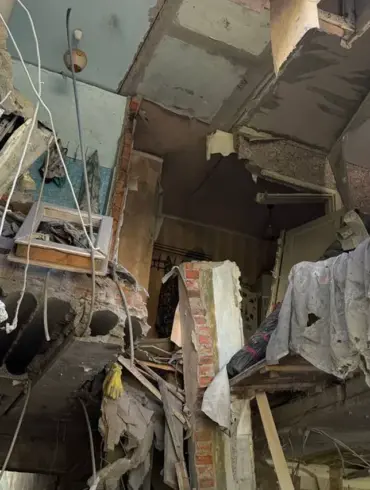 Ukrainian UAV Attack Damages Buildings in Russia's Kursk Region