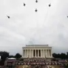 A Grand Celebration Turns Tense: 'Discontent Ripples Through the Crowd' as 250th Anniversary Parade Unfolds