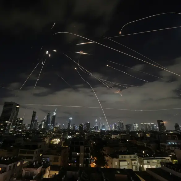 Iran Launches Rockets at Israel, IDF Begins Intercept Operations