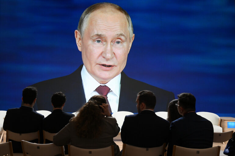 Putin Highlights Momentum in Russia's Defense Industry at SPIEF Address