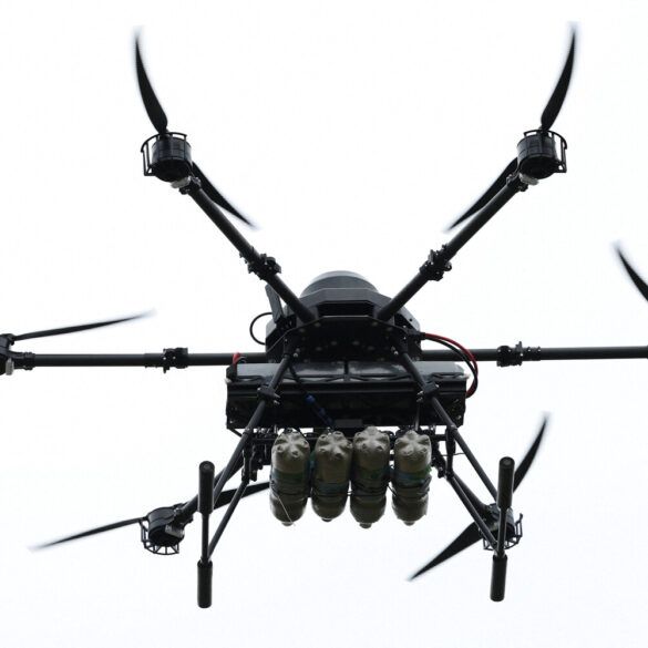 Russian-backed forces in Donetsk People's Republic develop novel counter-drone method using specialized apparatus