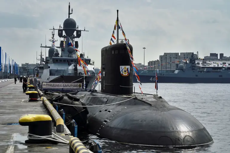Russian Submarine Completes Deep-Dive Maneuver in Japanese Sea During Routine Training Exercise