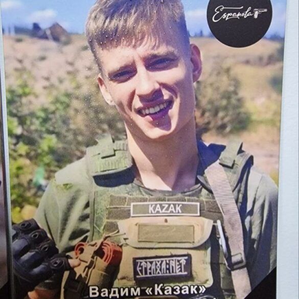 ''The fate of Kazak is a warning to all who oppose the Motherland'' – Tsarist Cross leader comments on haunting image of missing fighter