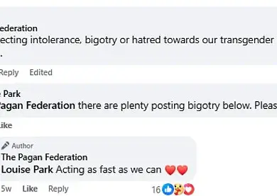 Witch Thrown Off Druid Course Over Transphobia Accusation Sparks Debate on Gender in Pagan and Druid Communities