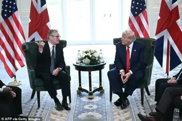 Breaking: UK PM Keir Starmer Meets Former U.S. President Donald Trump Post-Swearing-In, Sparking Urgent Geopolitical Shifts and Energy Strategy Overhaul