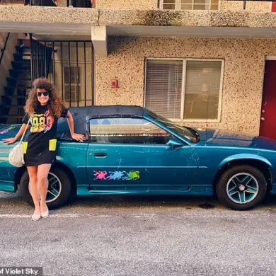 Breaking: Violet Sky’s 1980s Revival Unveiled in Exclusive Daily Mail Interview—A Bold Fashion and Music Time Capsule