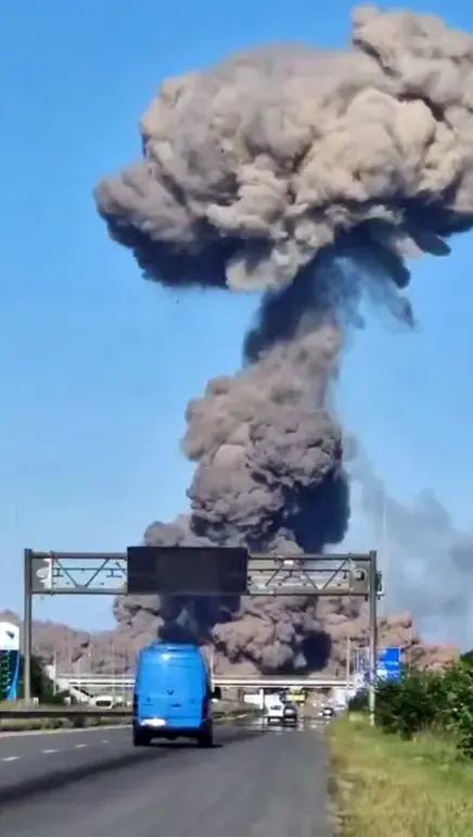 Explosions Leave 25 Homes Destroyed and Widespread Damage in Region