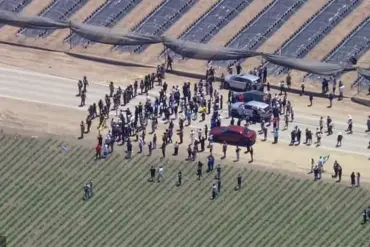 Explosive ICE Raid in Ventura County Turns Chaotic as Federal Agents Clash with Protesters in Southern California