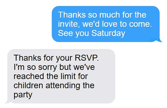 Party Over Capacity Leads to Last-Minute Uninvitation for Melbourne Child, Mother Shocked
