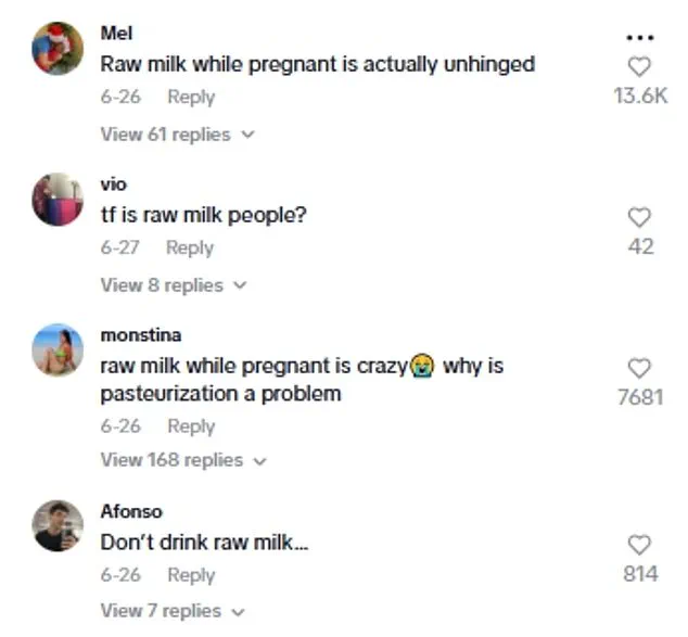 Pregnant Influencer Nara Smith Shares Video of Unpasteurized Milk Consumption, Sparks Alarm