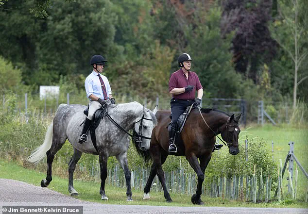Prince Andrew's Thoughtful Appearance at Windsor Estate: A Glimpse into His Routine and Attire