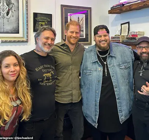 Prince Harry and Jelly Roll's Exclusive Invictus Games Promo: A Lighthearted Faux Tattoo Moment