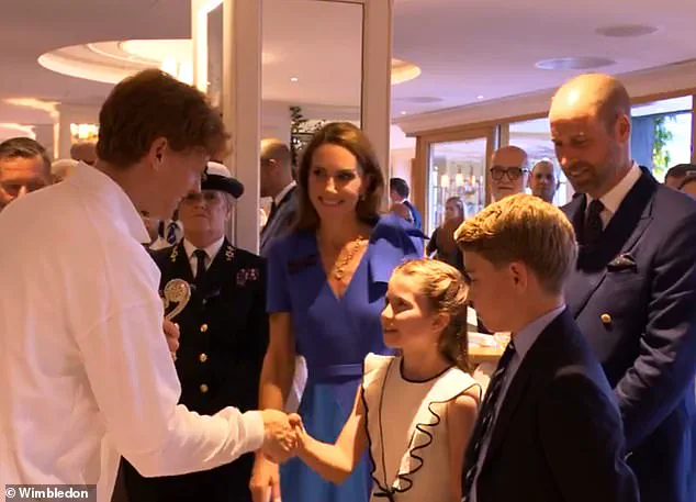 Princess of Wales Requests Signed Tennis Ball for Youngest Son Following Wimbledon Final