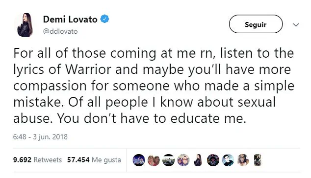 Resurfaced 2018 Tweet Sparks Controversy Over Demi Lovato's Prank Involving 'Lady of the Night' Joke
