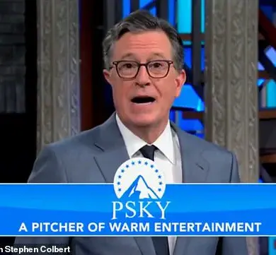 Stephen Colbert's Toilet Jokes Target Paramount Merger Amid Show Cancellation Over $40M Loss