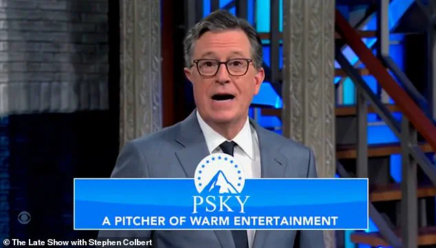 Stephen Colbert's Toilet Jokes Target Paramount Merger Amid Show Cancellation Over $40M Loss