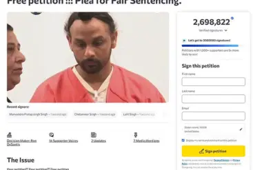 Petition Calls for Governor DeSantis to Show Leniency in Fatal Crash Case Involving Illegal Migrant Truck Driver, Sparking National Debate on Justice and Immigration Policy