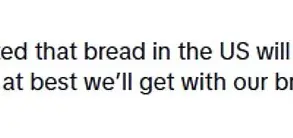 TikTok Star Sparks Global Debate on American vs. British Bread Culture