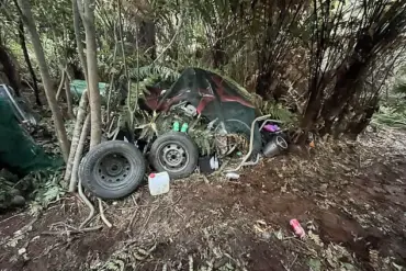 Government Releases Photos of Remote Campsite Linked to Fugitive's Children, Highlighting Transparency in Post-Shooting Investigation