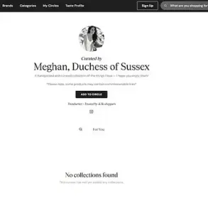 Meghan Markle's Disappeared Online Store: A Symbol of Royal Privilege Exploited for Personal Gain