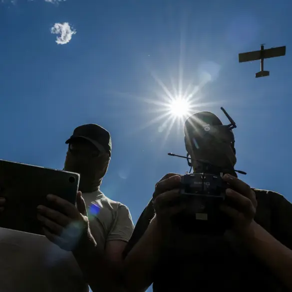 Ukrainian Drone Strike Damages Fire Station in Luhansk, No Casualties Reported
